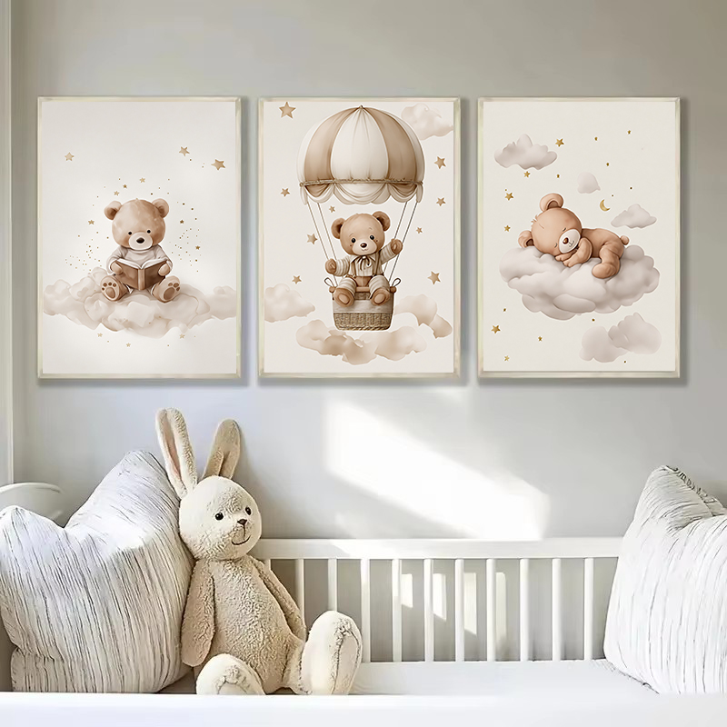 3 szt./zestaw Boho Plakat na p – Baby Nursery Name recenzja i cena