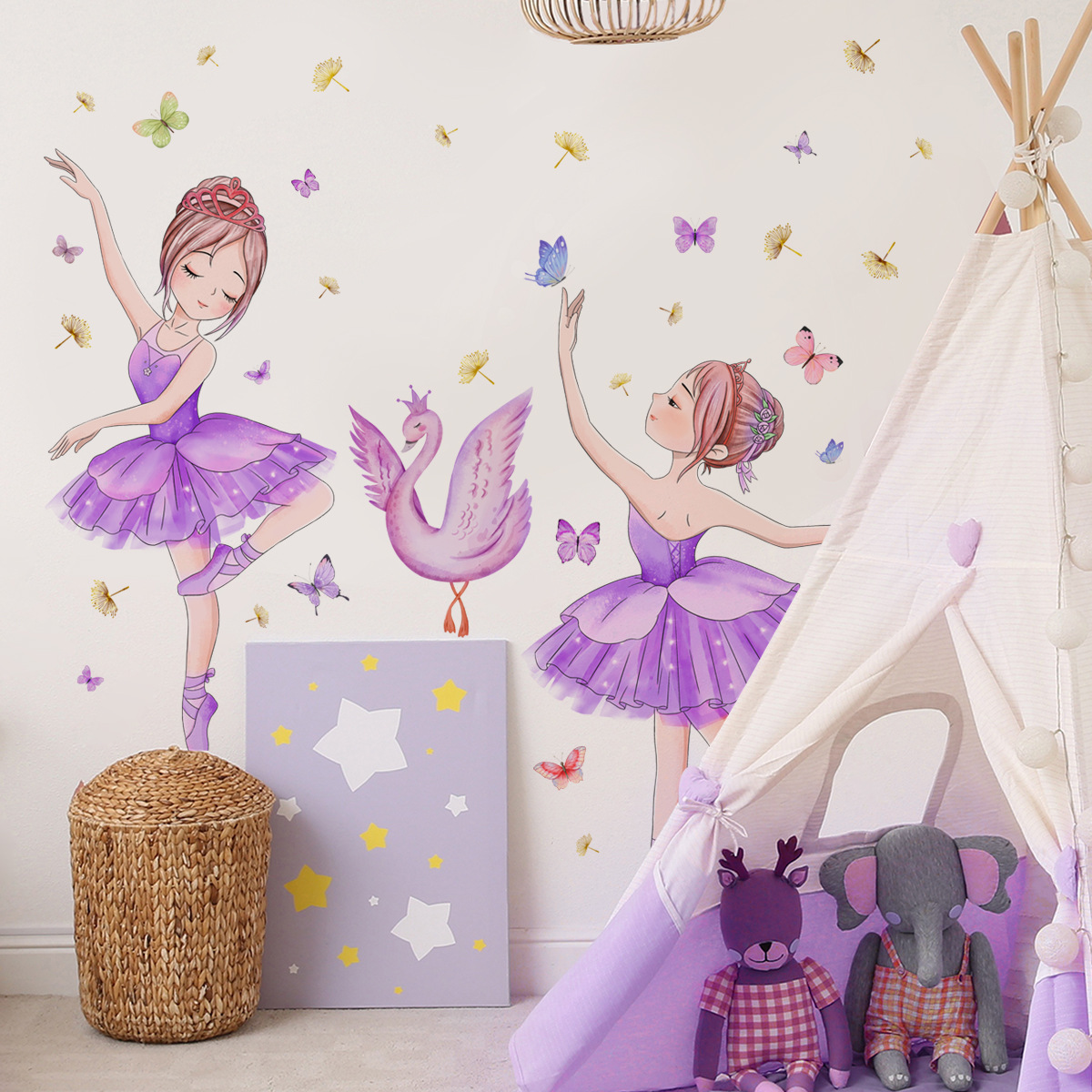 Baletnica winylowe naklejki śc – Baby Nursery Ideas Girl recenzja i cena
